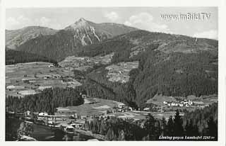 Liesing gegen Lumkofel - alte historische Fotos Ansichten Bilder Aufnahmen Ansichtskarten 