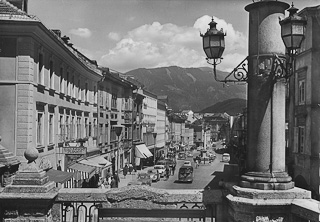 Hauptplatz Villach - Oesterreich - alte historische Fotos Ansichten Bilder Aufnahmen Ansichtskarten 