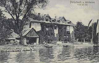Hotel am See - alte historische Fotos Ansichten Bilder Aufnahmen Ansichtskarten 