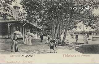 Cafe Werzer - alte historische Fotos Ansichten Bilder Aufnahmen Ansichtskarten 