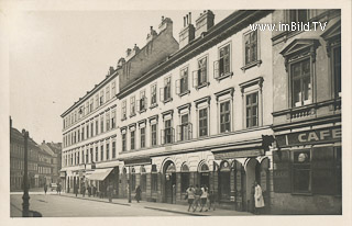 Kettenbrückengasse - Schuberts Sterbehaus - alte historische Fotos Ansichten Bilder Aufnahmen Ansichtskarten 