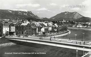 Draubrücke Villach - alte historische Fotos Ansichten Bilder Aufnahmen Ansichtskarten 