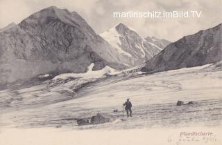 Großglockner Pfandlscharte - Oesterreich - alte historische Fotos Ansichten Bilder Aufnahmen Ansichtskarten 