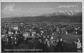 Klagenfurt mit Hochobir - alte historische Fotos Ansichten Bilder Aufnahmen Ansichtskarten 