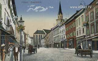 Hauptplatz - Villach-Innere Stadt - alte historische Fotos Ansichten Bilder Aufnahmen Ansichtskarten 