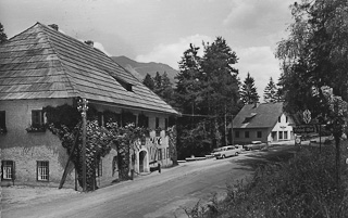 Schlosswirt in Kellerberg - alte historische Fotos Ansichten Bilder Aufnahmen Ansichtskarten 
