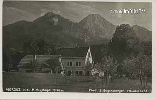 Gasthaus Worouz - Finkenstein am Faaker See - alte historische Fotos Ansichten Bilder Aufnahmen Ansichtskarten 