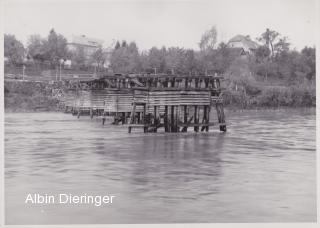 Villach, Abtrag der Kriegsbrücke - Villach(Stadt) - alte historische Fotos Ansichten Bilder Aufnahmen Ansichtskarten 