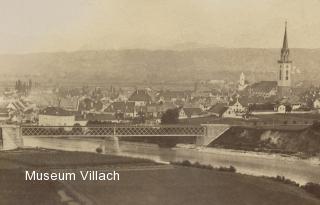 Eisenbahnbrücke - Villach(Stadt) - alte historische Fotos Ansichten Bilder Aufnahmen Ansichtskarten 