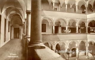 Der Rathaushof - Villach(Stadt) - alte historische Fotos Ansichten Bilder Aufnahmen Ansichtskarten 