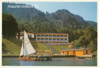 Seehotel Johannesquelle - Villach(Stadt) - alte historische Fotos Ansichten Bilder Aufnahmen Ansichtskarten 