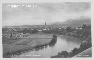 Villach von St. Martin - Villach(Stadt) - alte historische Fotos Ansichten Bilder Aufnahmen Ansichtskarten 