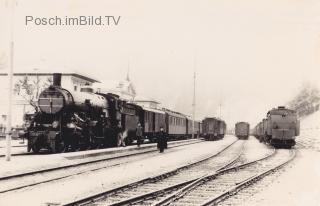 Tauernbahn Nordrampe, Bahnhof Badgastein - Europa - alte historische Fotos Ansichten Bilder Aufnahmen Ansichtskarten 