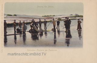 Drobollach, Reinanken Fischerei am Faakersee - Oesterreich - alte historische Fotos Ansichten Bilder Aufnahmen Ansichtskarten 