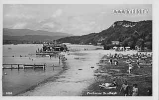 Faakersee - Sandbank - Finkenstein am Faaker See - alte historische Fotos Ansichten Bilder Aufnahmen Ansichtskarten 