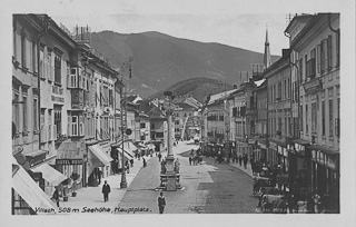 Hauptplatz Villach - alte historische Fotos Ansichten Bilder Aufnahmen Ansichtskarten 