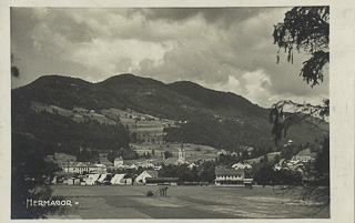 Hermagor mit Guggenberg - alte historische Fotos Ansichten Bilder Aufnahmen Ansichtskarten 