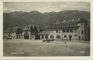 Bahnhof in Spittal an der Drau - alte historische Fotos Ansichten Bilder Aufnahmen Ansichtskarten 