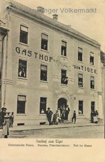 Villach, Gerbergasse 10 Gasthof zum Tiger - Villach(Stadt) - alte historische Fotos Ansichten Bilder Aufnahmen Ansichtskarten 