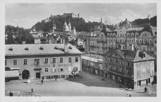 Salzburg, Mozart´s Wohnhaus - alte historische Fotos Ansichten Bilder Aufnahmen Ansichtskarten 