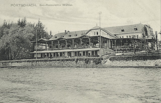 See-Restauration Wahliss - Kärnten - alte historische Fotos Ansichten Bilder Aufnahmen Ansichtskarten 