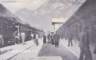 Franzensfeste, Bahnhof  - Europa - alte historische Fotos Ansichten Bilder Aufnahmen Ansichtskarten 