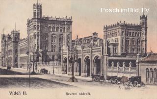 Wien, Nordbahnhof - Europa - alte historische Fotos Ansichten Bilder Aufnahmen Ansichtskarten 