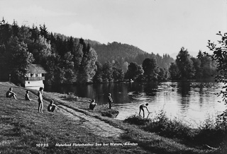 Flatschacher See bei Waiern - Europa - alte historische Fotos Ansichten Bilder Aufnahmen Ansichtskarten 