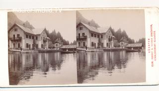 Etablissement Kleinszig - Ossiachersee Süduferstraße - alte historische Fotos Ansichten Bilder Aufnahmen Ansichtskarten 