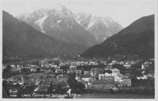 Lienz, Osttirol mit Spitzkofel - alte historische Fotos Ansichten Bilder Aufnahmen Ansichtskarten 