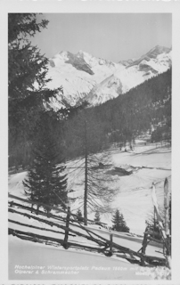 Hochalpiner Wintersportplatz Padaun bei Gries am Brenner - alte historische Fotos Ansichten Bilder Aufnahmen Ansichtskarten 