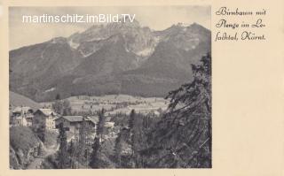 Birnbaum im Lesachtal, Ortsansicht - Birnbaum - alte historische Fotos Ansichten Bilder Aufnahmen Ansichtskarten 