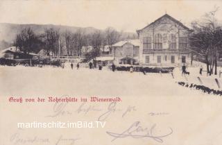 Wien, Rohrerhütte im Wienerwald - Europa - alte historische Fotos Ansichten Bilder Aufnahmen Ansichtskarten 