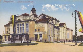 Klagenfurt Stadttheater - alte historische Fotos Ansichten Bilder Aufnahmen Ansichtskarten 