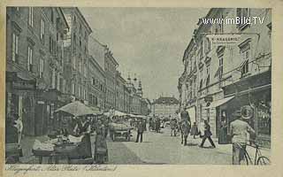 Klagenfurt - Alter Platz - alte historische Fotos Ansichten Bilder Aufnahmen Ansichtskarten 