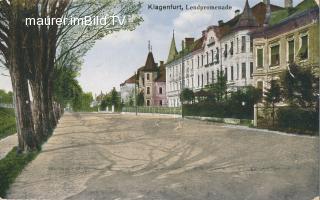 Lendpromenade - Klagenfurt am Wörthersee - alte historische Fotos Ansichten Bilder Aufnahmen Ansichtskarten 