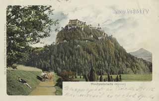 Burg Hochosterwitz - Europa - alte historische Fotos Ansichten Bilder Aufnahmen Ansichtskarten 