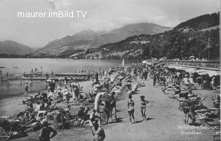 Millstatt - Strandbad - Europa - alte historische Fotos Ansichten Bilder Aufnahmen Ansichtskarten 