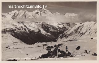 Großglockner Hochalpestraße, Parkplatz Fuschertörl - Kärnten - alte historische Fotos Ansichten Bilder Aufnahmen Ansichtskarten 