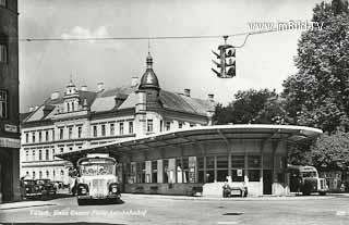 Busbahnhof Hans Gasser Platz - Villach - alte historische Fotos Ansichten Bilder Aufnahmen Ansichtskarten 
