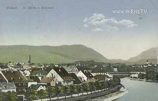 Draulände in Villach - Villach-Innere Stadt - alte historische Fotos Ansichten Bilder Aufnahmen Ansichtskarten 