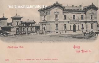 Wien II, Städtisches Bad - alte historische Fotos Ansichten Bilder Aufnahmen Ansichtskarten 