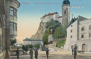 Kufstein - Oberer Stadtplatz - Europa - alte historische Fotos Ansichten Bilder Aufnahmen Ansichtskarten 