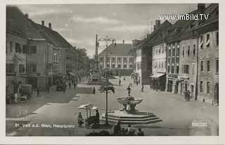 Hauptplatz - Sankt Veit an der Glan - alte historische Fotos Ansichten Bilder Aufnahmen Ansichtskarten 