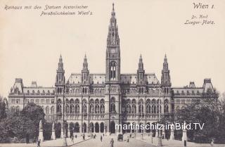 Rathaus - Wien - alte historische Fotos Ansichten Bilder Aufnahmen Ansichtskarten 