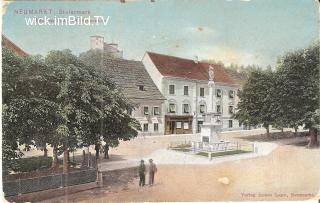 Neumarkt in Steiermark - Hauptplatz - Neumarkt in Steiermark - alte historische Fotos Ansichten Bilder Aufnahmen Ansichtskarten 