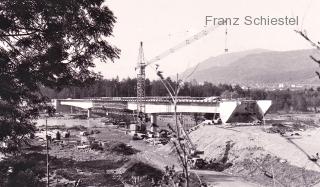 Maria Gail, Bau der neuen Gailbrücke - Maria Gail - alte historische Fotos Ansichten Bilder Aufnahmen Ansichtskarten 