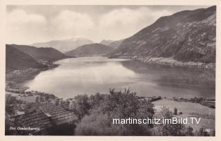 Blick vom Ostufer des Ossiachersees  - Feldkirchen - alte historische Fotos Ansichten Bilder Aufnahmen Ansichtskarten 