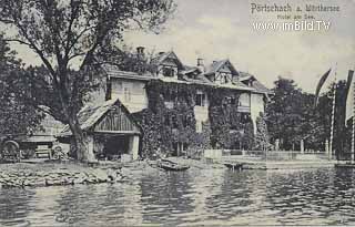 Hotel am See - Pörtschach am Wörther See - alte historische Fotos Ansichten Bilder Aufnahmen Ansichtskarten 