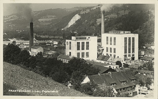 Papierfabrik Frantschach - Frantschach - alte historische Fotos Ansichten Bilder Aufnahmen Ansichtskarten 